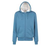 Mountain Warehouse Dalton Mens Borg Lined Hoodie | Cosy & Warm Thermal Fleece Lined Jumper with Adjustable Hood & Half-Zip, Elasticated Cuffs for Tailored Fit, Layering, Winter
