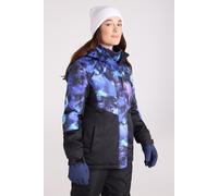 Mountain Warehouse Dawn Womens Ski Jacket - Snowproof, Warm Ladies Jacket, Fleece Lined Ski Coat, Adjustable Cuff, Hem & Hood - Ideal Ski Clothes In Winter Bright Blue Women's Size 6