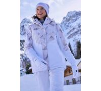 Mountain Warehouse 'dawn' Snowproof Winter Warm Fleece Lined Ski Jacket In White White 18