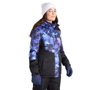 Mountain Warehouse Dawn Womens Ski Jacket - Snowproof, Warm Ladies Jacket, Fleece Lined Ski Coat, Adjustable Cuff, Hem & Hood - Ideal Ski Clothes In Winter Bright Blue Women's Size 14