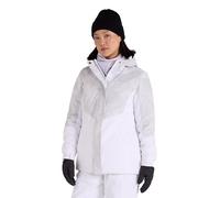 Mountain Warehouse Dawn Womens Ski Jacket - Snowproof, Warm Ladies Jacket, Fleece Lined Ski Coat, Adjustable Cuff, Hem & Hood - Ideal Ski Clothes In Winter Light Grey Women's Size 18