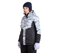 Mountain Warehouse Dawn Womens Ski Jacket - Snowproof, Warm Ladies Jacket, Fleece Lined Ski Coat, Adjustable Cuff, Hem & Hood - Ideal Ski Clothes In Winter Grey Women's Size 20