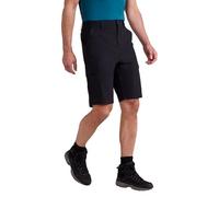 Mountain Warehouse Delta Cargo Mens Stretch Short - Stretchy, UV Protect & Quick Dry Short Pants with Lots of Pockets - Summer Beach, Walking, Hiking & Outdoors Black Men's W46