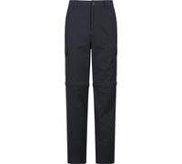 Mountain Warehouse Delta Cargo Stretch Zip-Off Trouser Short - Black - Black - Size: W32