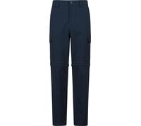 Mountain Warehouse Delta Cargo Stretch Zip-Off Trouser Short - Navy - Navy - Size: W44