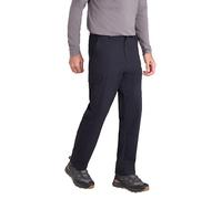 Mountain Warehouse Delta Mens Cargo Stretch Trousers - Stretchy Pants with UV Protection & Lots of Pockets - Spring Walking, Hiking, Outdoors & Trekking Black Men's W38