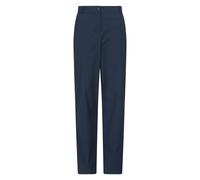 Mountain Warehouse Delta Stretch Womens Short Trousers - Lightweight & Quick Drying Short Pants with Elastic Waistband - Spring Summer Walking, Hiking, Outdoors Navy Women's Size 12