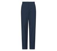 Mountain Warehouse Delta Stretch Womens Short Trousers - Lightweight & Quick Drying Short Pants with Elastic Waistband - Spring Summer Walking, Hiking, Outdoors Navy 12