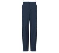 Mountain Warehouse Delta Stretch Womens Short Trousers - Lightweight & Quick Drying Short Pants with Elastic Waistband - Spring Summer Walking, Hiking, Outdoors Navy Women's Size 16