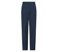 Mountain Warehouse Delta Stretch Womens Short Trousers - Lightweight & Quick Drying Short Pants with Elastic Waistband - Spring Summer Walking, Hiking, Outdoors Navy 14