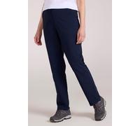 Mountain Warehouse Delta Stretch Womens Trousers - Lightweight, Quick Drying & Stretchy Pants with Elastic Waistband - Spring Summer Walking, Hiking, Outdoors Navy 18