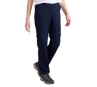 Mountain Warehouse Delta Stretch Womens Zip Off Trousers - UV Protect Max & Quick Drying Elastic Pants with Waistband - Spring Walking, Hiking, Outdoors & Trekking Navy Women's Size 10