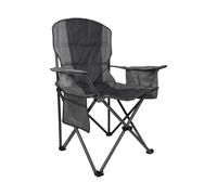 Mountain Warehouse Deluxe King Camping Chair - Grey/Grey - One Size, One Size