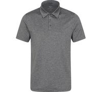Mountain Warehouse Deuce IsoCool Mens Polo - Grey - Grey - Size: XXS