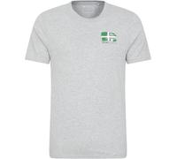 Mountain Warehouse Devon Graphic Short Sleeved Mens T-Shirt - Grey
