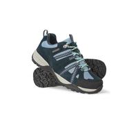 Mountain Warehouse Direction II Womens Wide-Fit Waterproof Walking Shoes - Navy - Navy - Size: 7