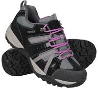 Mountain Warehouse Direction II Womens Wide-Fit Waterproof Walking Shoes - Grey - Grey - Size: 5