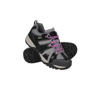 Mountain Warehouse Direction Womens Wide-Fit Shoes | Waterproof & Durable Ladies Footwear, Suede & Mesh Upper with Comfy Cushioned Footbed & High-Traction Outsole, For Walking