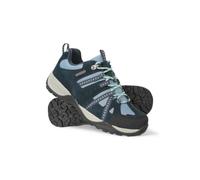 Mountain Warehouse Direction II Womens Wide-Fit Waterproof Walking Shoes - Navy - Navy - Size: 8