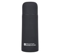 Mountain Warehouse Double Walled Flask Rubber Leak Proof Lid Insulated Thermos In Black Black One Size