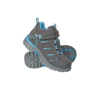 Mountain Warehouse Drift Junior Kids Boots - Waterproof Rain Shoes, Durable & Breathable, Boys & Girls - For Spring Summer, Walking, Hiking & Outdoors Grey Kids Shoe Size 6