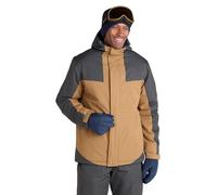 Mountain Warehouse Dusk Men's Ski Jacket Water Resistant Rain Coat with Pockets