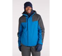 Mountain Warehouse Dusk Men's Ski Jacket Water Resistant Rain Coat with Pockets