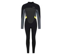 Mountain Warehouse Dwarka 4.2mm Mens Full Wetsuit - Flat Seams, Neoprene UV Protect Max, Easy Glide Zip - For Beach, Swimming, Pool, Diving & Water Sports Black 2XL - 3XL