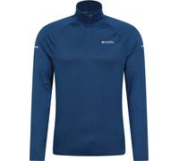 Mountain Warehouse Echo Melange Mens Half-Zip Midlayer - Navy