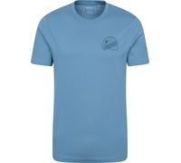 Mountain Warehouse Edinburgh Mens Short Sleeve T-Shirt - Blue