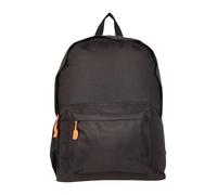 Mountain Warehouse Emprise 15L Backpack - Compact & Practical Bag with Inner Organiser, Front & Side Pocket, School Bag - Ideal for School, Day Trips & Daily Commutes Black One Size