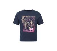 Mountain Warehouse Enchanted Horse Kids Short Sleeve Tee Navy Kids Size 7-8 Years