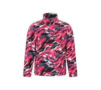 Mountain Warehouse Endeavour Kids Fleece Jacket - Half Zip, Lightweight, Micro Fleece, Fast Dry, Antipill For Boys & Girls - For Spring Summer, Travel & Outdoors Pink Teen Size 13 Years