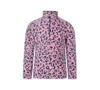 Mountain Warehouse Endeavour Kids Fleece Jacket - Half Zip, Lightweight, Micro Fleece, Fast Dry, Antipill For Boys & Girls - For Spring Summer, Travel & Outdoors Dark Pink Kids Size 5-6 Years