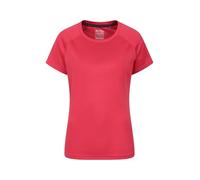 Mountain Warehouse Endurance IsoCool Womens UV T-Shirt Coral (Plain) 10