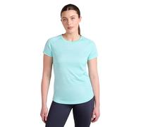 Mountain Warehouse Endurance Striped Womens Tee - Lightweight, Moisture Wicking T-Shirt, Quick Dry Top - for Spring Summer, Gym & Hiking Mint - Unicorn (Stripe) Women's Size 6