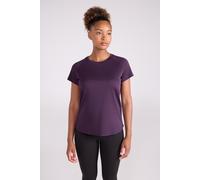 Mountain Warehouse 'Endurance' Womens IsoCool T-Shirt Sun Protection Breathable Tee Brown - Size 12 UK