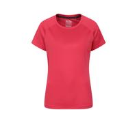Mountain Warehouse 'Endurance' Womens IsoCool T-Shirt Sun Protection Breathable Tee Coral - Size 16 UK