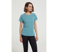 Mountain Warehouse 'Endurance' Womens IsoCool T-Shirt Sun Protection Breathable Tee Pale Green - Size 18 UK