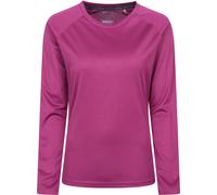 Mountain Warehouse Endurance Womens Top - Lightweight Ladies Top, Long Sleeve Tee, Quick Drying Tshirt, UV Protection Tee Shirt - for Spring Summer Travel Purple Women's Size 6