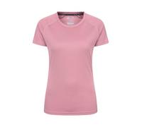 Mountain Warehouse Endurance Womens T-Shirt - IsoCool Ladies Top, UV Protection UPF30+ Tee, Breathable & High Wicking - for Spring Summer, Running, Travelling Pale Pink (Plain) Women's Size 10