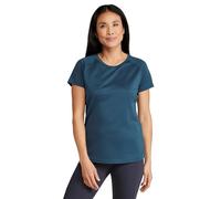 Mountain Warehouse Endurance Womens T-Shirt - IsoCool Ladies Top, UV Protection UPF30+ Tee, Breathable & High Wicking - for Spring Summer, Running, Travelling Dark Green (Plain) Women's Size 20