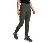 Mountain Warehouse Etna Womens Water Resistant Leggings Khaki Women's Size 12