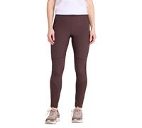 Mountain Warehouse Etna Womens Water Resistant Leggings Light Brown Women's Size 8