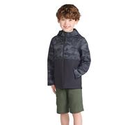 Mountain Warehouse Exodus Kids Camo Print Softshell Jacket - Boys & Girls Rain Coat - Outdoors Black (02) Kids Size 7-8 Years