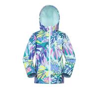 Mountain Warehouse Exodus Kids Printed Water Resistant Softshell Jacket - Boys & Girls Rain Coat Pale Green (05) Kids Size 3-4 Years