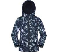 Mountain Warehouse Exodus Kids Printed Water Resistant Softshell Jacket - Blue - Blue - Size: 5-6y