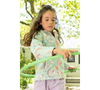 Mountain Warehouse Exodus Kids Softshell Jacket - Breathable, Wind & Water Resistant, Fleece Lined Coat for Boys & Girls - For Autumn, Winter, Hiking & Outdoors Mint - Unicorn Kids Size 9-10 Years