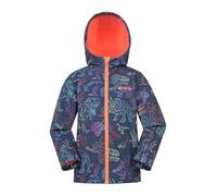 Mountain Warehouse Exodus Kids Softshell Jacket - Breathable, Water Resistant, Fleece Lined, Wind Resistant Coat, Boys & Girls - Autumn, Winter, Outdoor Navy (05) Kids Size 5-6 Years