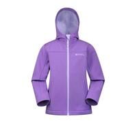 Mountain Warehouse Kids Softshell Jacket Hooded Fleece Lined Boys Girls Coat